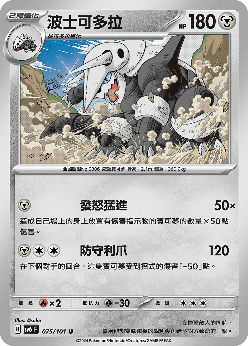 波士可多拉 · SV6F · 075/101